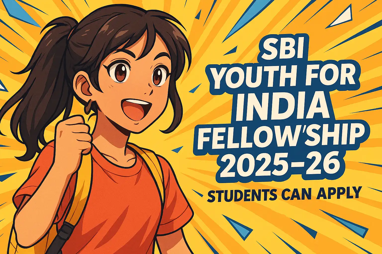 SBI Youth For India Fellowship 2025-26